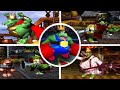 Evolution Of King K Rool Boss Fights In Donkey Kong Games SNES N64