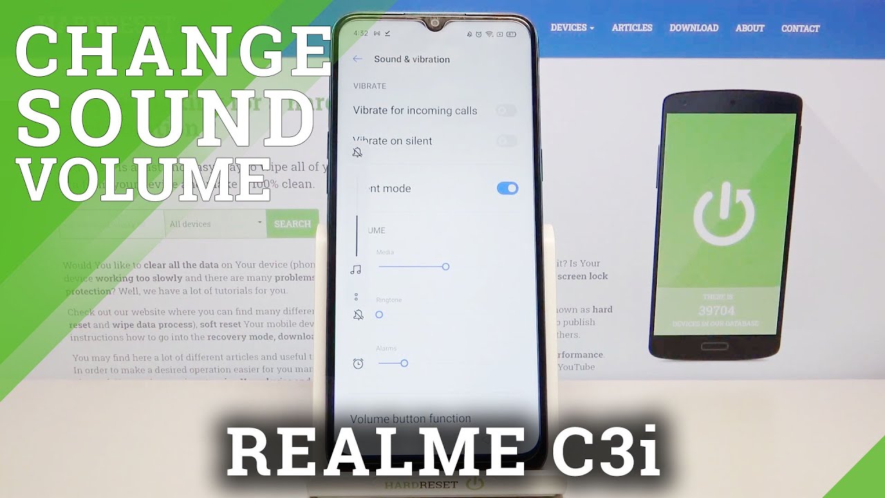 How to Mute Ringtone in REALME C3i – Change Ringtone Volume