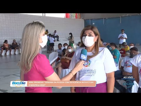 APAE promove “Semana da Pessoa com Deficiência Intelectual e Múltipla 2022” 22 08 2022