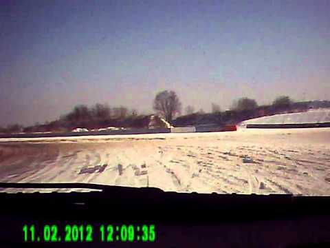 II SuperOeS 2012 Tor Poznań, załoga #126 Kuratczyk/Wawrzyniak, przejazd I