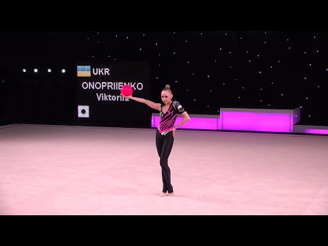 Viktoriia Onopriienko Ball Final 32,100 BRONZE - Grand-Prix "Miss Valentine 2023"