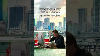 Trying to get all my work done before my cruise vacation!  #cruise #shorts #eatsleepcruise