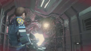 (グロ注意）バイオバザードRE2北米版レオン裏やるよ！