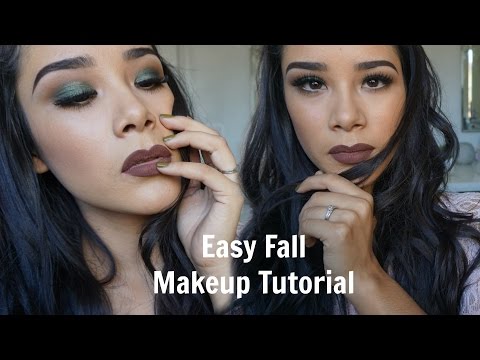 Easy Fall Makeup Tutorial | Viva_glam_kay inspired