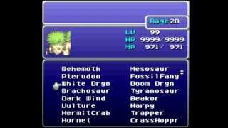 Final Fantasy VI Bonus Part 1 - Levels and Rages