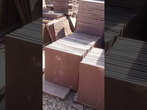 Acid Proof Mandana Red Sandstone For Chemical Factory