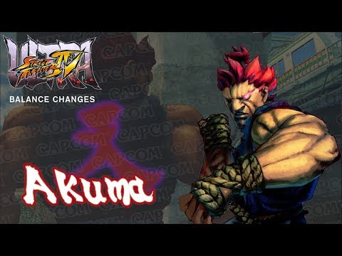 USFIV: Akuma Balance Changes