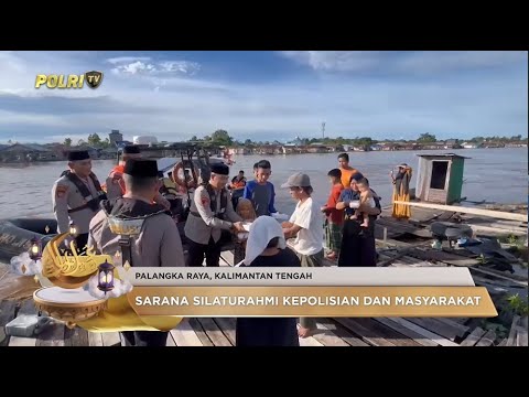 DITPOLAIRUD POLDA KALTENG BERBAGI TAKJIL KEPADA MASYARAKAT DAS KAHAYAN