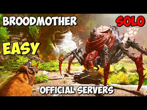 ARK Survival Ascended Broodmother Cheese EASY and Solo ASA