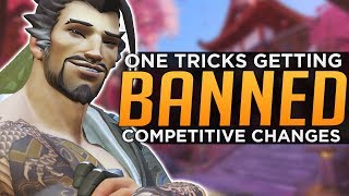 Overwatch: BANNED For One-Tricking! - New Competitive Changes!