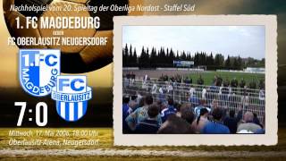 preview picture of video '2006-05-17 | FC Oberlausitz - 1. FC Magdeburg | FCM-Fanblock'