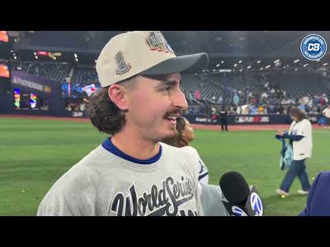 2025 World Series: Justin Wrobleski explains reaction to Andrés Giménez hit by pitch, benches clear