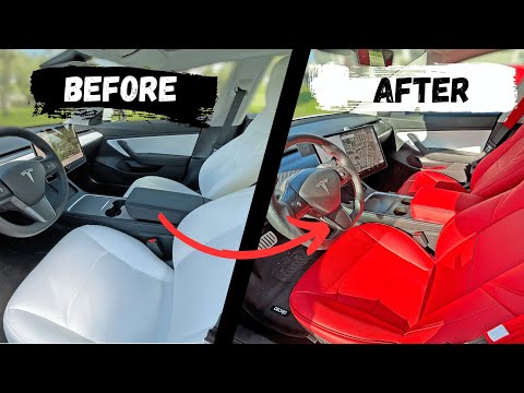 MUST SEE Tesla Interior Transformation