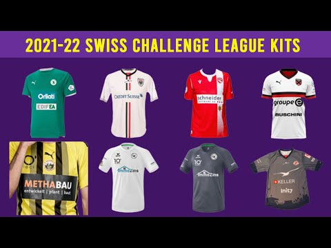 2021-22 Swiss Challenge League Kits Overview