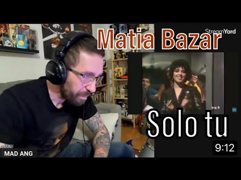 METALHEAD REACTS| Matia Bazar "Solo tu" | Archive INA
