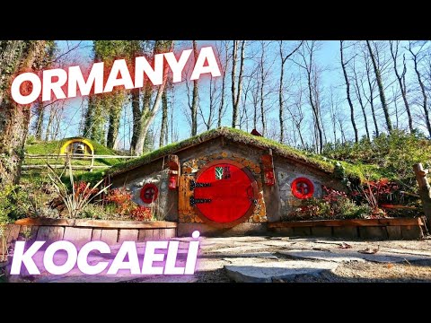 ORMANYA DOĞAL YAŞAM PARKI  KOCAELİ  HOBBİT EVLERİ  HAYVANAT BAHÇESİ 4K