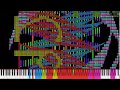 [Black MIDI] Pi, The Song With 3.1415 Million Notes | TheSuperMarioBros2