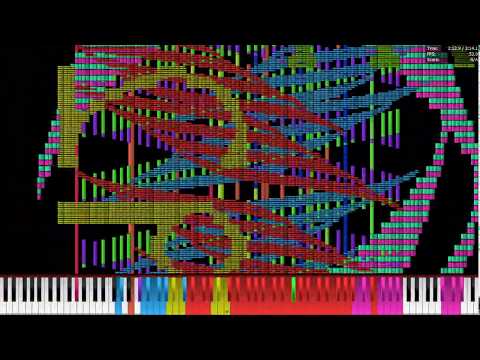 [Black MIDI] Pi, The Song With 3.1415 Million Notes | TheSuperMarioBros2