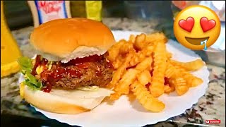 THE BEST TURKEY BURGER RECIPE EVER!!!| JUICY BURGER