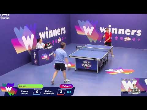 WINners CUP table 2  11.11 Chugai Sergei - Ziakun Aleksandr 22:15