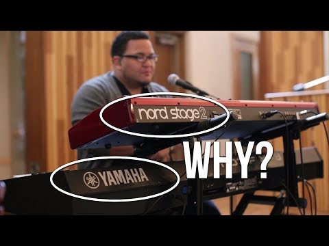 Why I Use a Nord Stage 2 and a Yamaha Motif XF8 | Worship Band Workshop