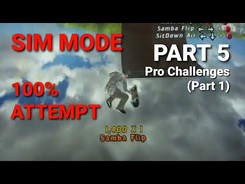 Tony Hawk's Pro Skater 4 - Sim Mode Run (Part 5): Bob's Pro Loop Challenge of Hell