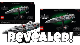 LEGO STAR WARS HOMEONE STAR CRUISER REVEALED! Lego Star Wars news, Lego Star Wars 2025, Lego 2025