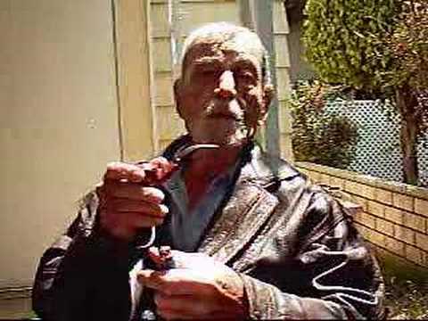 Buck talks about the fine art of smoking a pipe