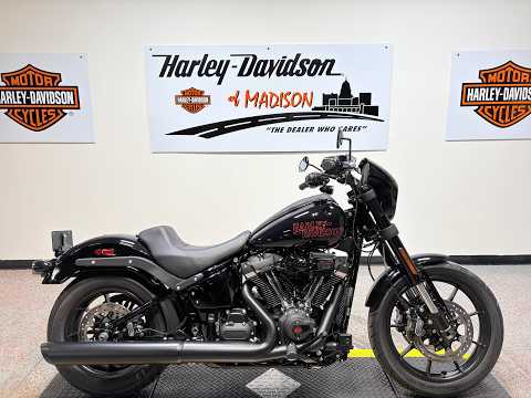 2026 FXLRS Harley-Davidson® Low Rider® S Vivid Black Black Trim
