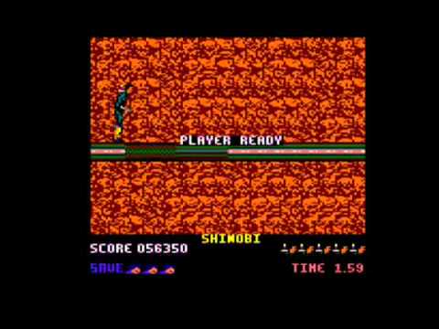 [AMSTRAD CPC] Shinobi - Longplay & Review