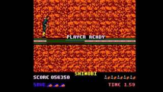 [AMSTRAD CPC] Shinobi - Longplay & Review