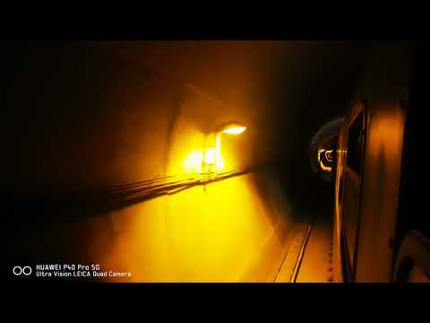 Tunelul de sub Galați (firul 2 refăcut, video 4k)