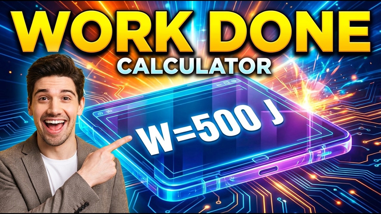 Work Done Interactive Calculator