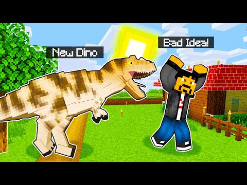 WE GET EATEN by a NEW Dinosaur in Minecraft Jurassic Craft ep7