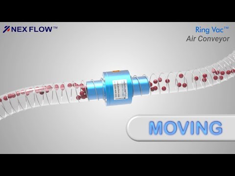 Nex Flow™ Ring Vac™ Air Operated Conveyor Animation