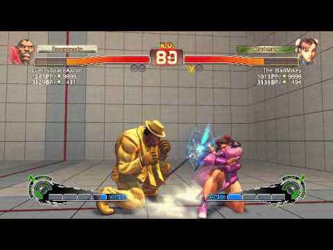 Ultra Street Fighter IV battle: Balrog vs Chun-Li
