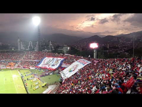 "DIM vs Junior - Liga Ãguila 2018-I, mejores momentos en la tribuna" Barra: Rexixtenxia Norte • Club: Independiente Medellín • País: Colombia