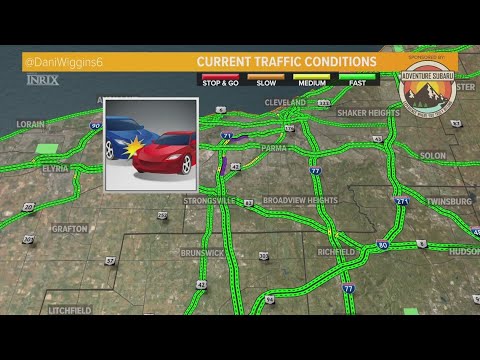 Crashes closes I-71 North in 2 spots