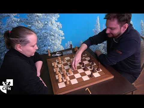 GM V. Gunina (2353) vs GM B. Grachev (2551). Chess Fight Night. CFN. Blitz