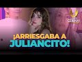Me tuve que meter bajo las sábanas con Juliancito porque Imelda metió un hombre al hotel