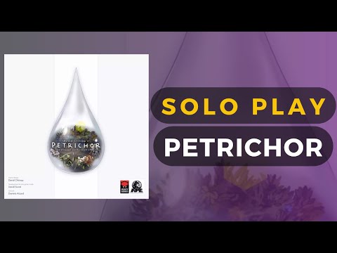 Petrichor Board Game - Full Solo Gameplay | DaniCha