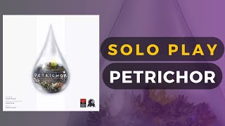 Petrichor Board Game - Full Solo Gameplay | DaniCha