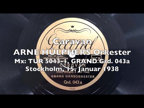 Caravan - Den rikedom jag äger (I'm Feeling Like A Million) - Arne Hülphers, Leon Liljeberg 1938