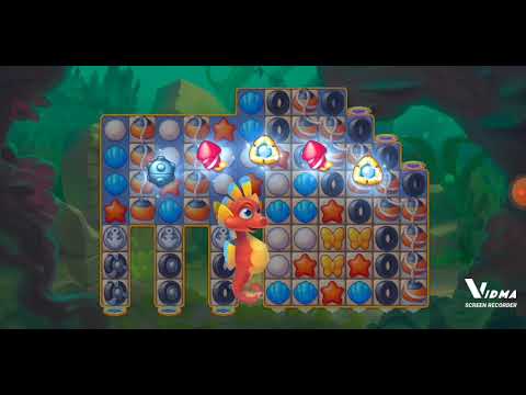 Fishdom. 3753 hard level no boosters and diamonds. Full Rachel