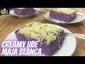CREAMY UBE MAJA BLANCA | UBE DE MAJA with CHEESE TOPPING | Pinoy Style Recipe