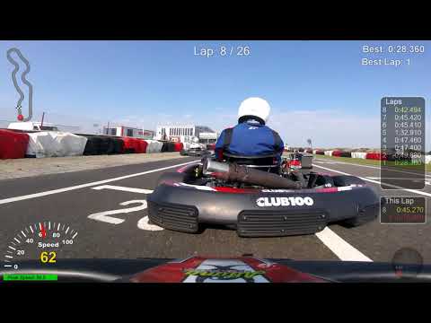 Felipe Nardo - Club100 - Lydd - Sprint 60 - Light Weight - Round 6 - Race 1