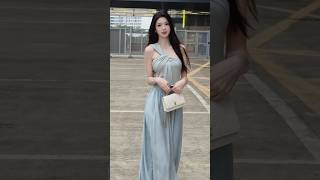 beautiful girl street fashion outfits style #tiktok #chinesefashion #mejoresstreetfashion #shorts