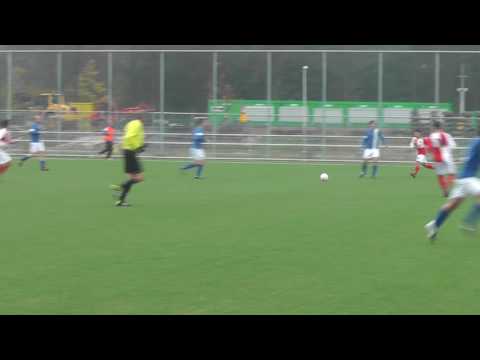 13 nov 16 Rivierwijkers 1 - UVV 1 com 4-2 spelmoment