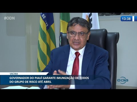 Governador Wellington Dias garante imunização de todos os grupos de risco até Abril 18 02 2021