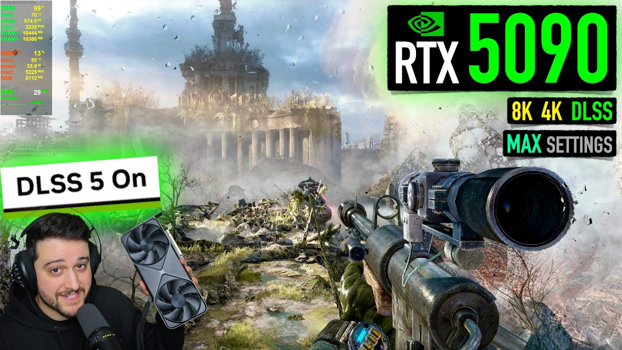 RTX 5090 - Metro Last Light Redux with DLSS 5!